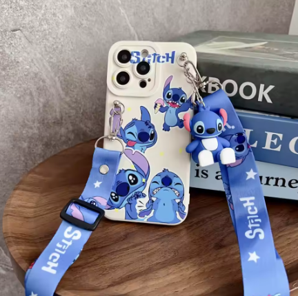 Funda soporte silicona iphone-stitch