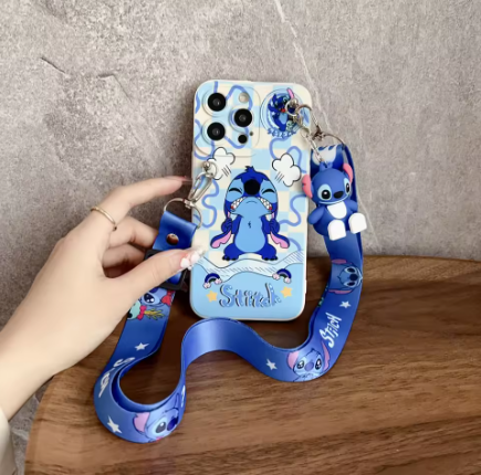Funda soporte silicona iphone-stitch