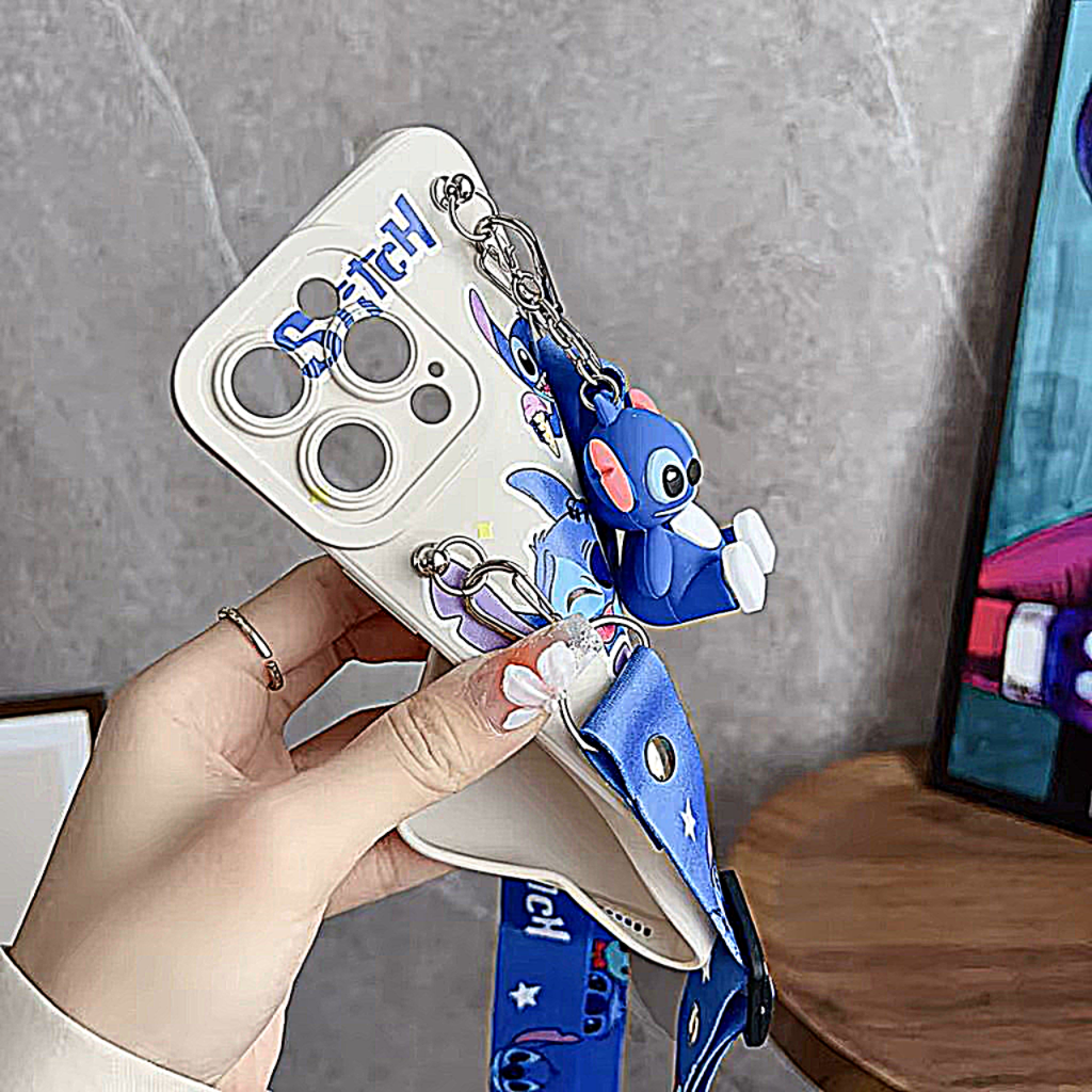 Funda soporte silicona iphone-stitch