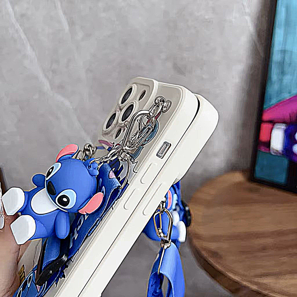 Funda soporte silicona iphone-stitch