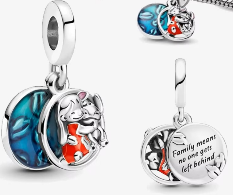 Stitch en Cada Encanto – Pulsera Estilo Pandora con Magia y Brillo
