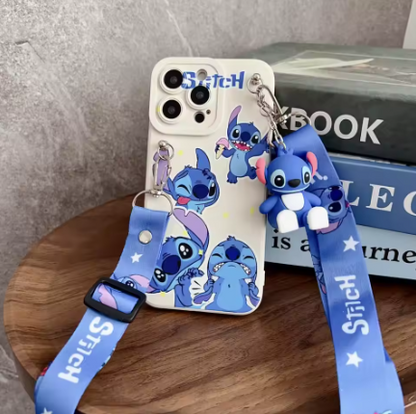 Funda soporte silicona iphone-stitch