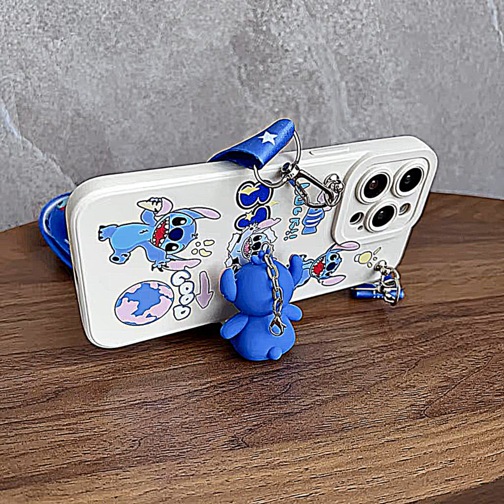 Funda soporte silicona iphone-stitch