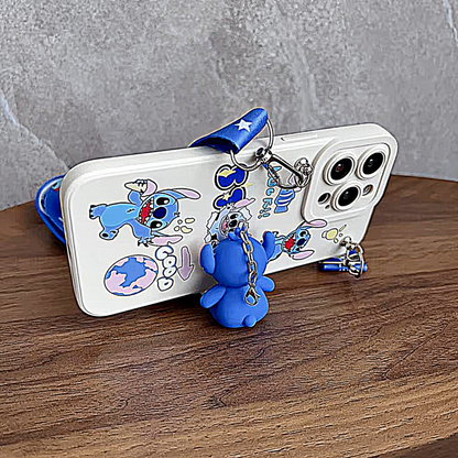 Funda soporte silicona iphone-stitch