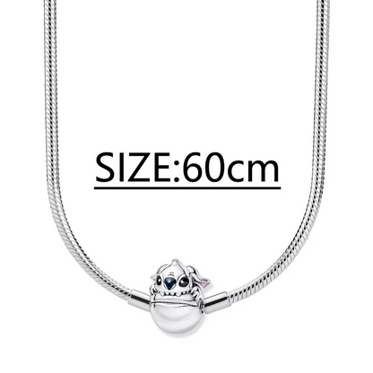 Stitch en Cada Encanto – Pulsera Estilo Pandora con Magia y Brillo