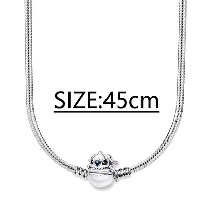 Stitch en Cada Encanto – Pulsera Estilo Pandora con Magia y Brillo