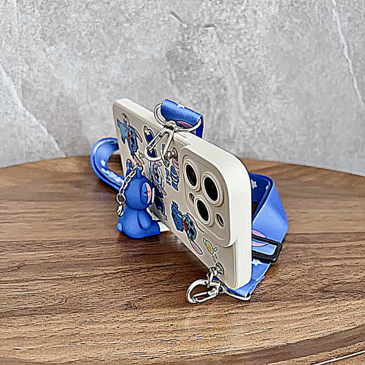 Funda soporte silicona iphone-stitch