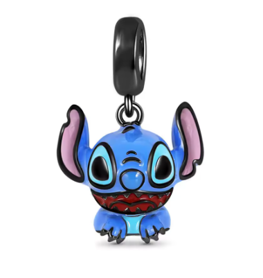 Stitch en Cada Encanto – Pulsera Estilo Pandora con Magia y Brillo