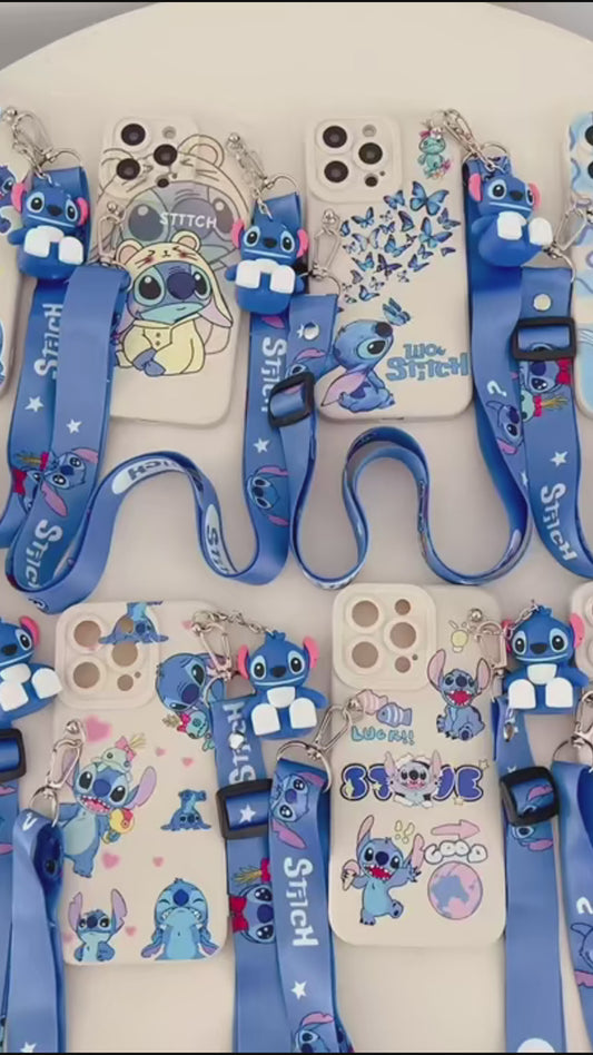 Funda soporte silicona iphone-stitch
