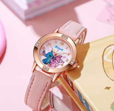 Reloj de Cuarzo Stitch con Diamantes